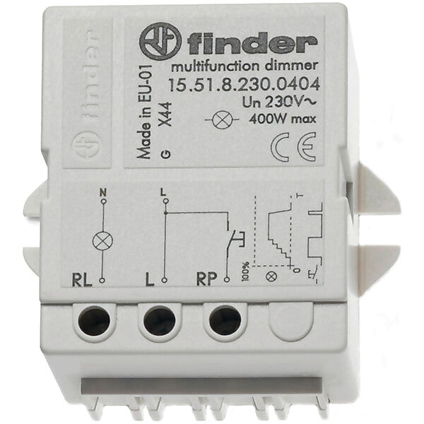 Finder Dimmer elektronisch 230VAC max.400W 15.51.8.230.0404